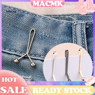 <MACmk> Skirt Cincher Clip No Trace Waist Cincher 10pcs Adjustable Waist Tightener Clips for Pants S