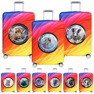 Luggage Cover Travel Suitcase Protective Cover Window Series Dust-Proof 18-32inch Baggage Case