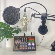 Factory Wholesale N8(48V) SOUND CARD  + U87 MICROPHONE FULL SET Computer Live USB  XLR Recording Mix