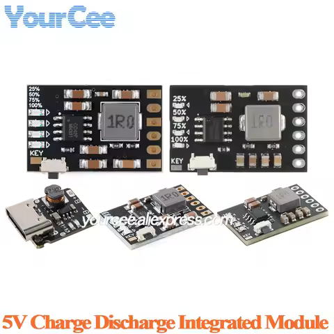 10pcs/1pc MH-CD42 CD42 DC 5V 2.1A Mobile Power Diy Module 3.7/4.2V Charge/Discharge(boost)/battery p