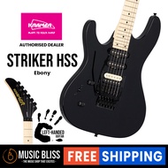 Kramer Striker HSS Left-handed Electric Guitar - Ebony / Jumper Red