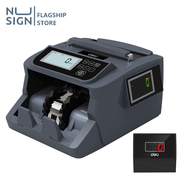 Nusign เครื่องนับเงิน เครื่องนับแบงค์ เครื่องนับธนบัตร นับอัตโนมัติ สูงสุด130 ใบ ตรวจธนบัตรปลอม รองร