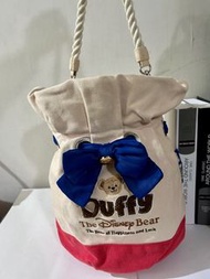日本東京迪士尼海洋樂園達菲熊Duffy bear雪莉梅水桶包/手提包