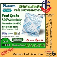 Dry Boy Sakamoto Safe Lime/Food Grade Desiccant/Silica Gel/食品干燥剂/Medium pack Safe Lime/Oxygen absorb