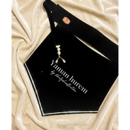 Yemeni mask triangle pendant, niqab khulqohcollection, Saudi niqab, typical temboro niqab niqab yama