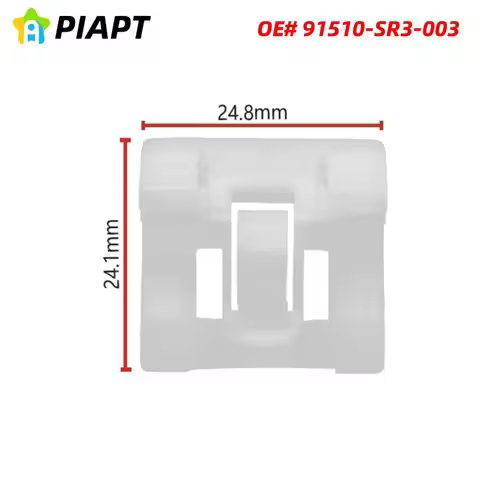 20pcs OE# 91510-SR3-003 Window Belt Moulding Clip For Honda Civic 1992-1995 EJ EJ1 EG