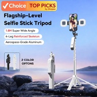 P19 Selfie Stick Tripod 3 in 1 Quadrapod Wireless Selfie Stick Bluetooth Remote 360° Phone Tripod St