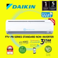 [NEW] DAIKIN (FTV-PB SERIES) 1.0HP-2.5HP STANDARD NON-INVERTER AIR COND