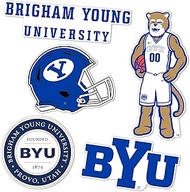 Desert Cactus Brigham Young University Sticker Cougars BYU Cougsr Vinyl Decals Laptop Water Bottle C