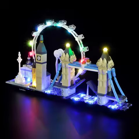 LYBMTWF LED Light Set For 21034 Architecture London Great Britain DIY Toys Blocks Bricks Only Lighti