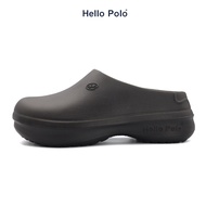 Hello Polo รองเท้าแตะ กันลื่น รองเท้าคัทชูผู้หญิง พื้นหนา นุ่มสบายเท้า ในร่มและกลางแจ้ง เหมาะกับฤดู 