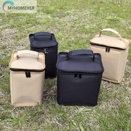 Butane Fuel Canister Cover Anti-Collision Gas Tank Protective Bag with Handle Portable Gas Tank Stor