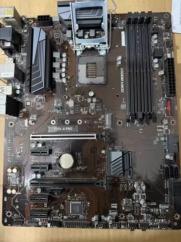 For MSI Z370-A PRO Desktop Motherboard Z370 LGA 1151 DDR4 ATX Mainboard 100% Tested OK Fully Work Fr