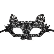 Topeng Wanita untuk Pesta Topeng, Topeng Renda Venetian, Topeng Wajah Rubah, Topeng Kucing, Topeng P
