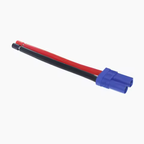 EC5 10AWG Silicone Cable EC5 Male Plug/Female Jack Pigtail Wire Connector for RC Battery Toys Pigtai