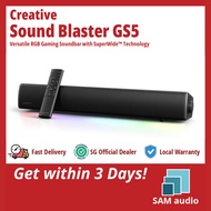 [ SG] CREATIVE SOUND BLASTER GS5 - RGB Gaming Soundbar