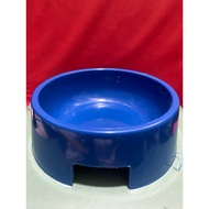 DOG / CAT PLASTIC BOWL(allied) LARGE (16cm x16cm x 6cm) LARGE
