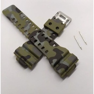 HIJAU CASIO G-Shock GA100 GA110 GA120 GA200 ARMY GREEN WATCH STRAP