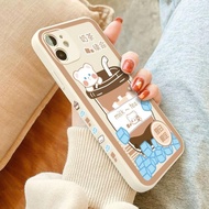 Milktea Softcase Oppo A16 A15 A15s A7 A5S A12 F9 AA9 A5 2020 A3S Realme C1 A1k Realme C2 A95 A74 4G 