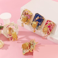 National Day Gift Beijing Hangzhou Chengdu Fuzhou Yueyang Cultural Creative Luminous Metal Refrigera