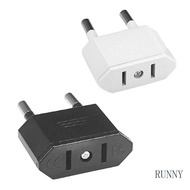 RUNNY Travel Adapter European Power Adaptor European to American Plug Converter