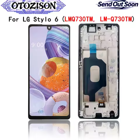 For LG Stylo6 LCD Display Screen For LG Stylo 6 LMQ730TM LM-Q730TM LCD Display Screen Touch Panel Di