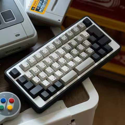 FBB Keycaps FK201 Japanese Retro PBT Key Caps for Mechanical Keyboard Cherry Profile 60%, 75%, 80%, 