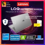 Lenovo Gaming Laptop LOQ AI (I5-12450HX /16GB/512GB/RTX3050 6GB/15.6" FHD 144HZ/OFF HOME 2024/W11/BA