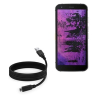 BoxWave Cable Compatible with CAT S62 Pro - DirectSync - USB 3.0 A to USB 3.1 Type C, USB C Charge a