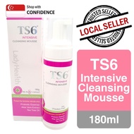 TS6 Intensive Cleansing Mousse (EXP 2026) Intimate Feminine Wash with Probiotic Essense | Ladyhealth