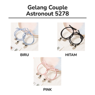 Gratis Ongkir - Gelang Pelangi & Astronout Elastis (2PCS) / Gelang Couple Lucu / Gelang Bestie Gaya