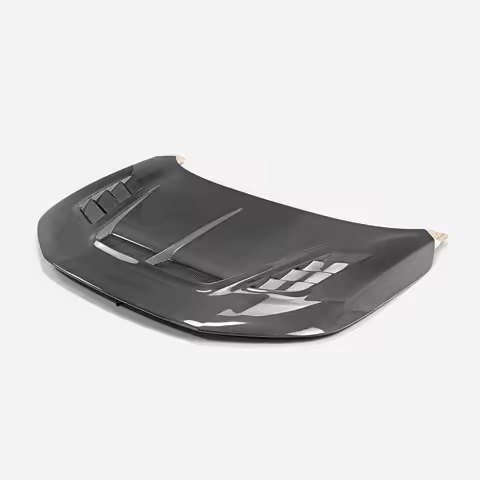 For Honda Civic Type-R FL5 EPA V Style Hood, Hatchback Aero Performance Hood, Exact Fit Mod Trim