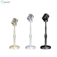 Classic Retro Dynamic Vocal Microphone Vintage Mic Universal Stand for Live Performance Karaoke Studio Record