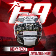 Helm Full Face Rx7X Nicky Hayden Reset 2022 #Gratisongkir Fadilzai902