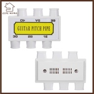 YELGIRL Pitch Pipe, ​With Carrying ​ Six hole Tuner Pitch Pipe, Portable Plastic Shell​ ​E B G D A E