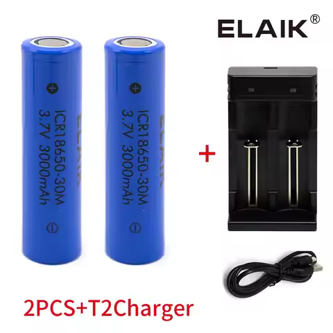 Original ICR18650-30m 18650 3000mAh Lithium Battery 18650 3.7V Powered Rechargeable Battery Electric