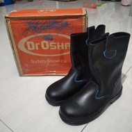 sepatu safety dr osha dr.osha wellington boot black 2388 limited
