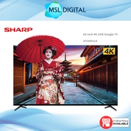 Sharp 65 Inch 4K UHD Google TV - 4TC65FJ1X [65"]