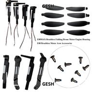 GESH Folding Drone Brush, Parts 8 Styles E88MAX Brushless, High Quality Plastic E88 Brushless Motor 
