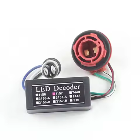 1156 1157 7440 T20 7443 BA15S BAY15D Automobiles LED Light Bulb Warning Error Free Decoder Flash Loa