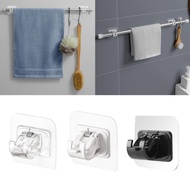 JJ* Reliable Adhesion Curtain Rod Attachment Self Adhesive Rod Hook Curtain Rod Clip Hook Shower Curtain Rod Hangings Ho