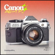 #Secondhand# Kamera Analog Canon AE-1 Program kit 50mm f1.8 New FD