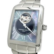 Frederique Constant Classic Cale Heart Beat FC-310MPN4S36 男士自動不鏽鋼手錶，藍色外殼