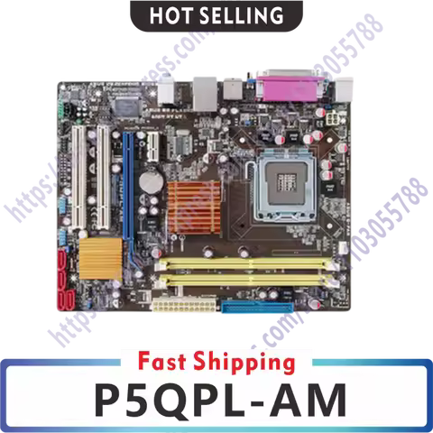 P5QPL-AM 800Mhz 667Mhz DDR2 LGA 775 board uATX USB2.0 PCI-E X16
