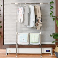 ! Stock Skirting Line Heater Clothes Hanger Floor Indoor Bedroom Folding Drying Rack Baking Hanging Household Skirting B