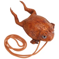 Funny Toad Wallet Individuality Animal Coin Pouch Realistic Frog Wallet Humor Decoration Storage Gif