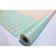 Alas Meja PVC 25m x 1.37m (Tebal 0.28mm) Gulung Table Cloth Roll Kanopi Khemah Ramadan T45286237-6