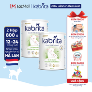 Combo 2 Lon Sữa dê Kabrita số 2 cho trẻ từ 12 - 24 tháng - Lon 800g