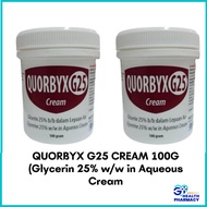 QUORBYX G25 CREAM 100G (Glycerin 25%w/w in Aqueous Cream)