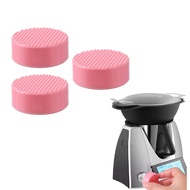 【AiBi Home】-3Pcs Silicone Case Protective Dustproof Cover Processor Decoration Suitable for TM6 Blender